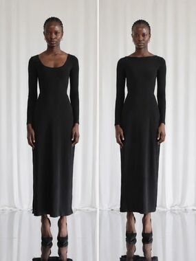 AYM Walter Reversible Neckline Maxi Dress - NWT